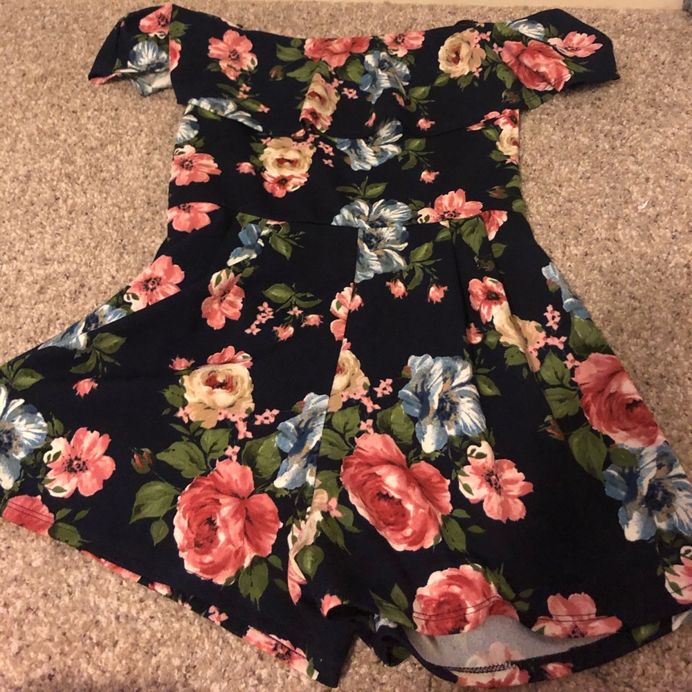 Altar’d State Floral Romper